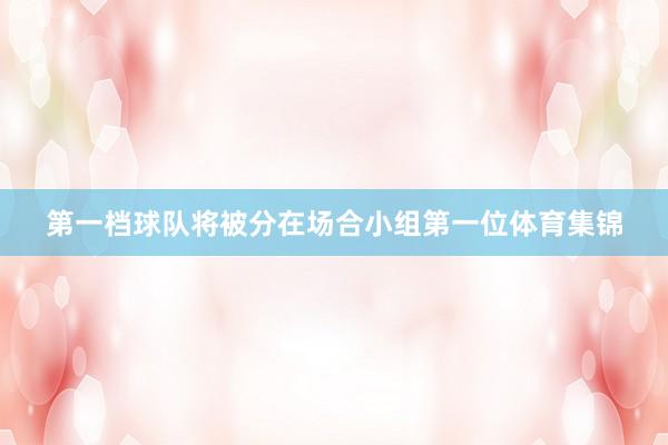 第一档球队将被分在场合小组第一位体育集锦