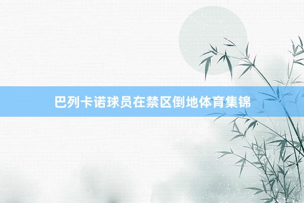 巴列卡诺球员在禁区倒地体育集锦