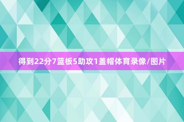 得到22分7篮板5助攻1盖帽体育录像/图片