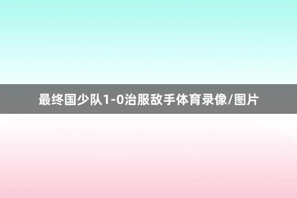 最终国少队1-0治服敌手体育录像/图片