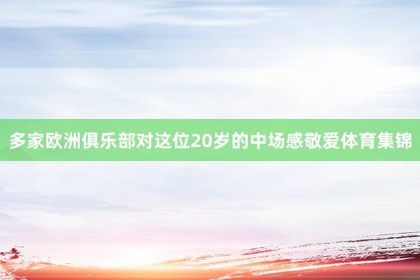 多家欧洲俱乐部对这位20岁的中场感敬爱体育集锦