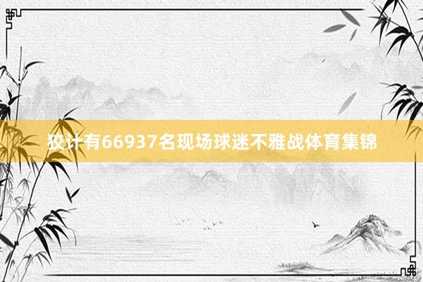 狡计有66937名现场球迷不雅战体育集锦