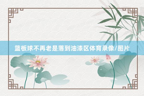篮板球不再老是落到油漆区体育录像/图片
