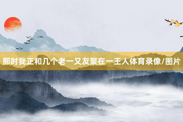 那时我正和几个老一又友聚在一王人体育录像/图片